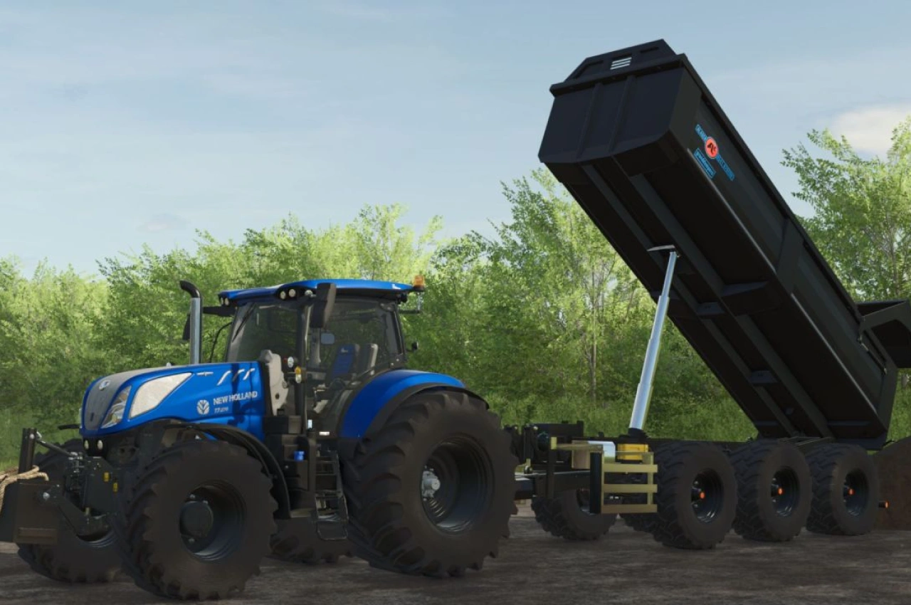 Причіп Alasco 9033 для Farming Simulator 25