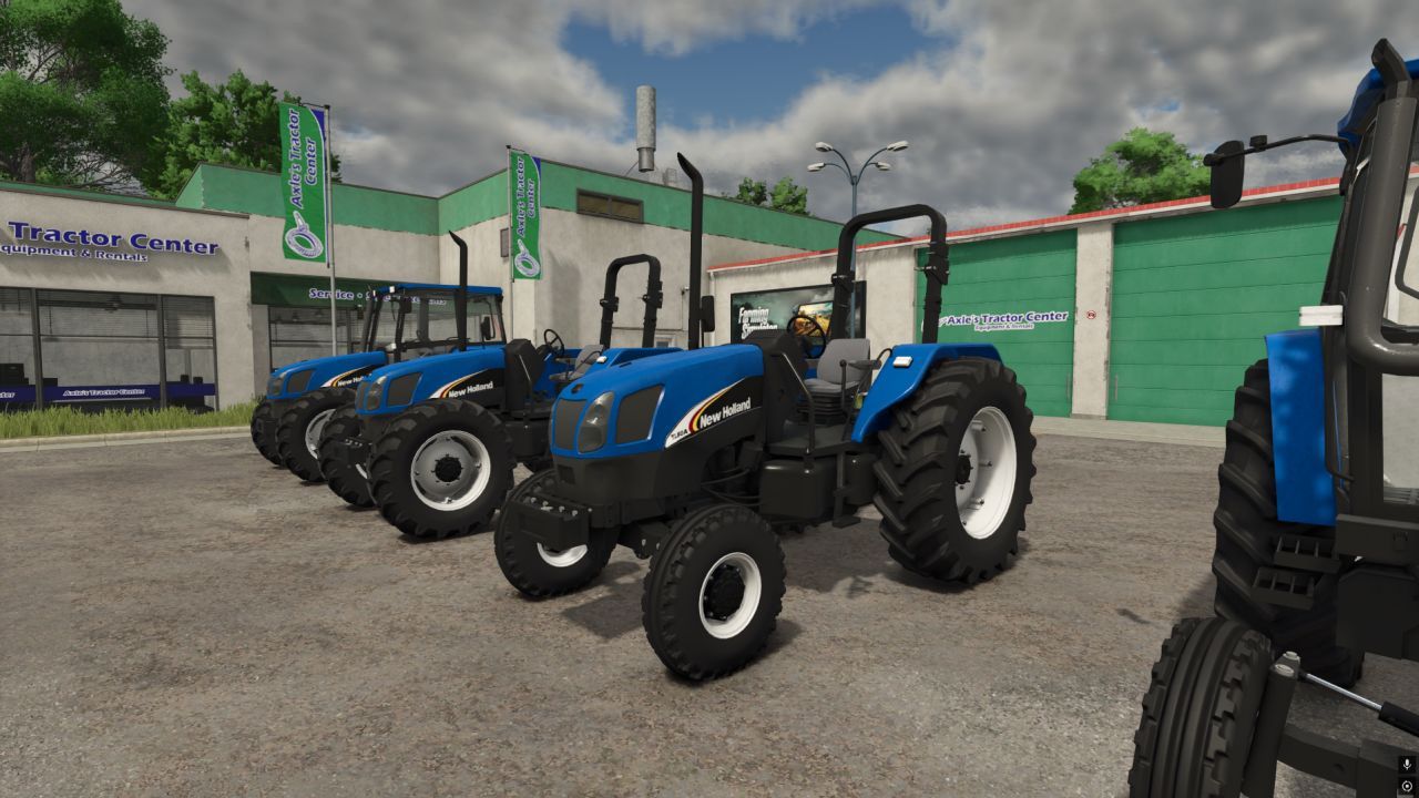 Tractor New Holland TL 80-100 A for Farming Simulator 25