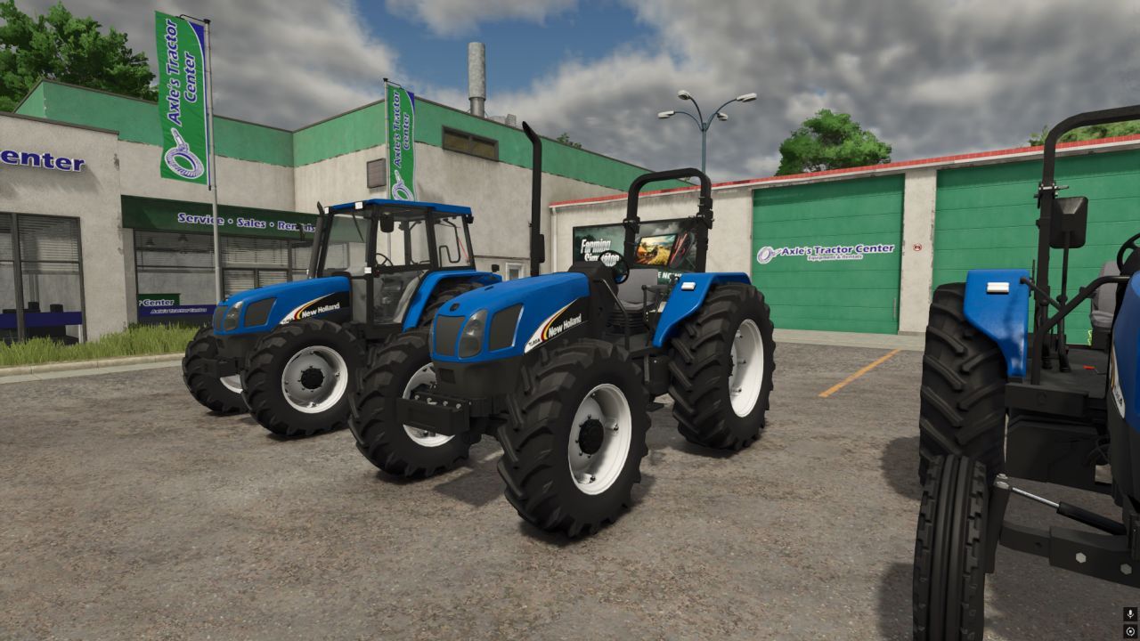 Tractor New Holland TL 80-100 A for Farming Simulator 25