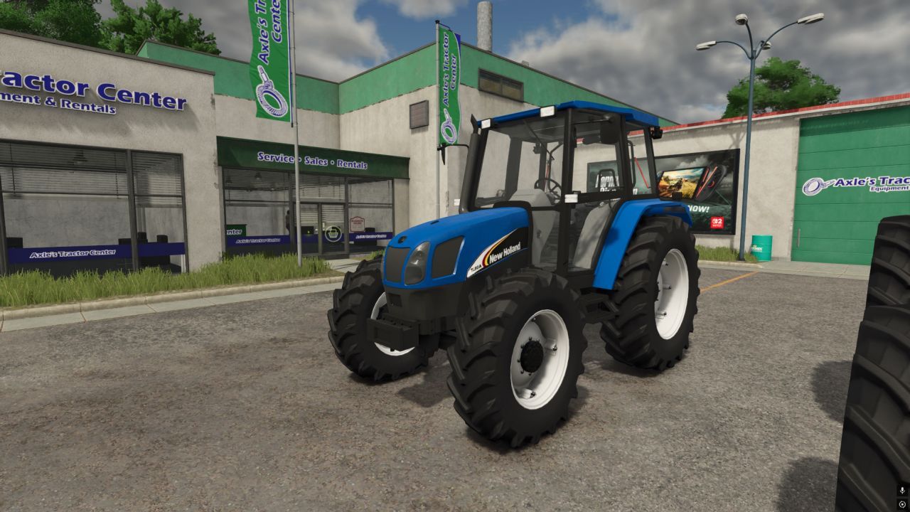 Tractor New Holland TL 80-100 A for Farming Simulator 25