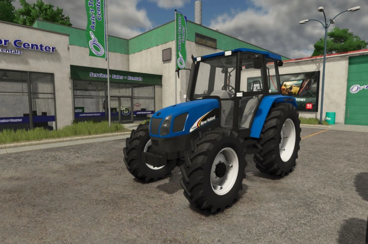 Трактор New Holland TL 80-100 A для Farming Simulator 25