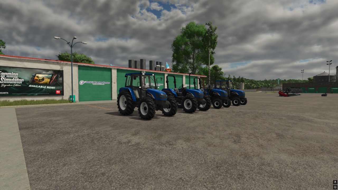 Tractor New Holland TL 80-100 A for Farming Simulator 25