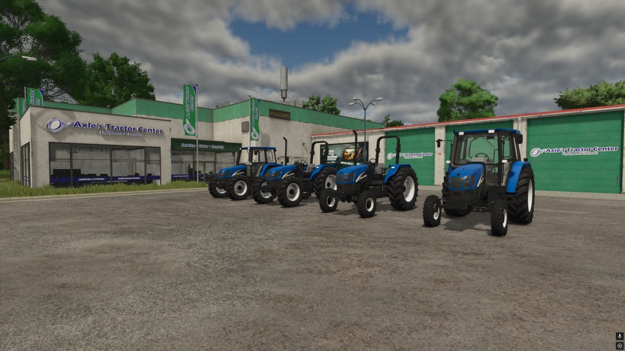 Tractor New Holland TL 80-100 A for Farming Simulator 25
