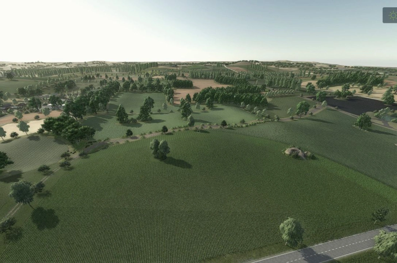 Карта Lietuva для Farming Simulator 25