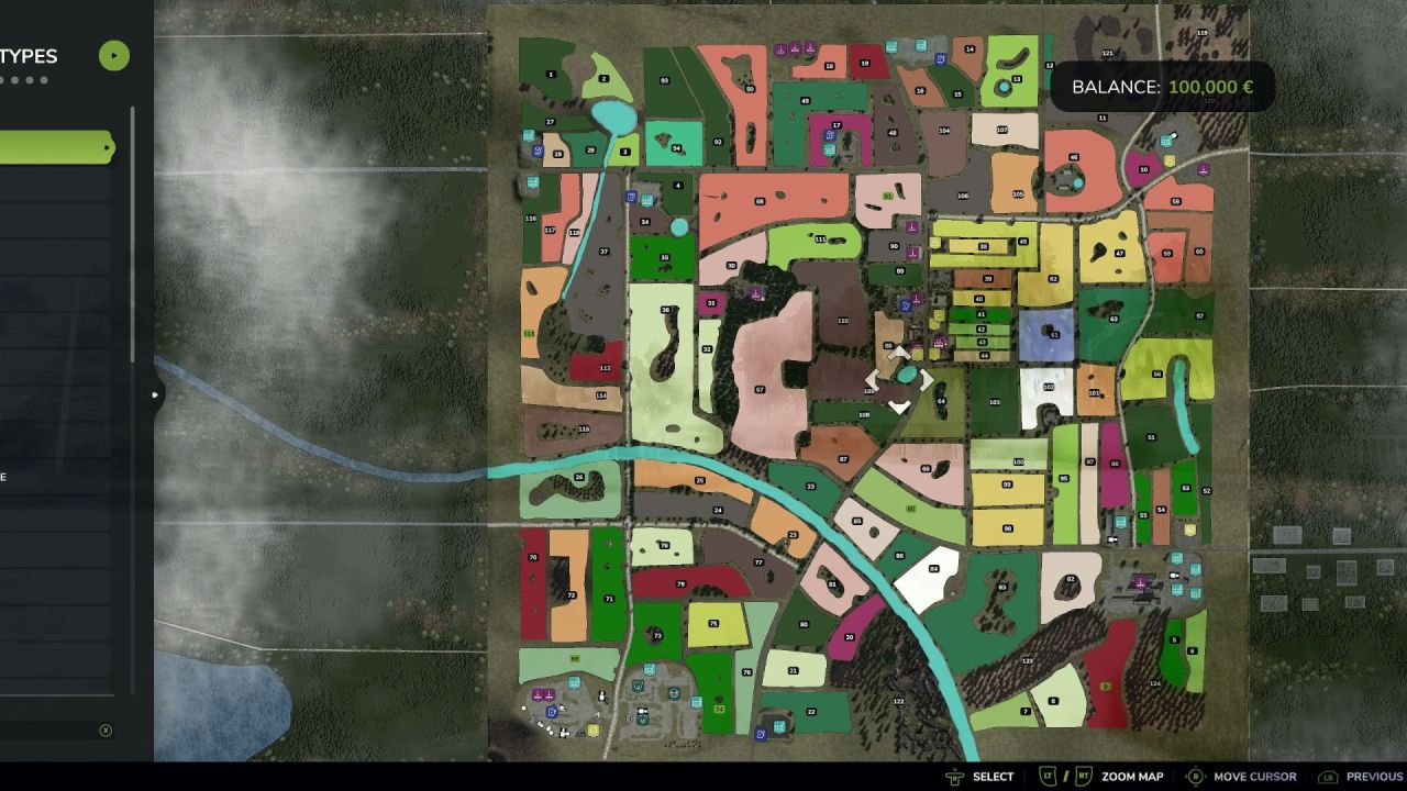 Карта Lietuva для Farming Simulator 25