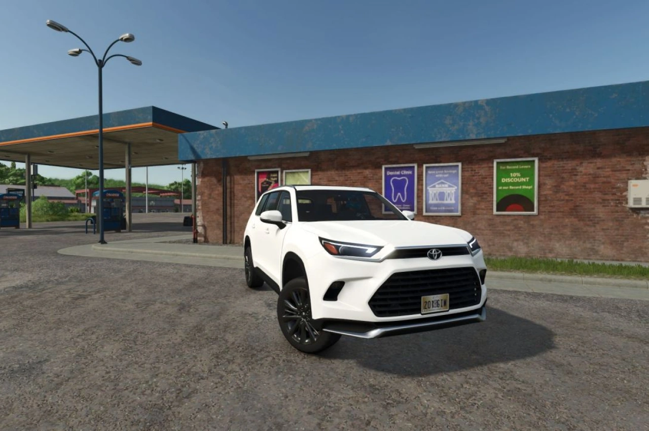 Автомобіль Toyota Grand Highlander для Farming Simulator 25