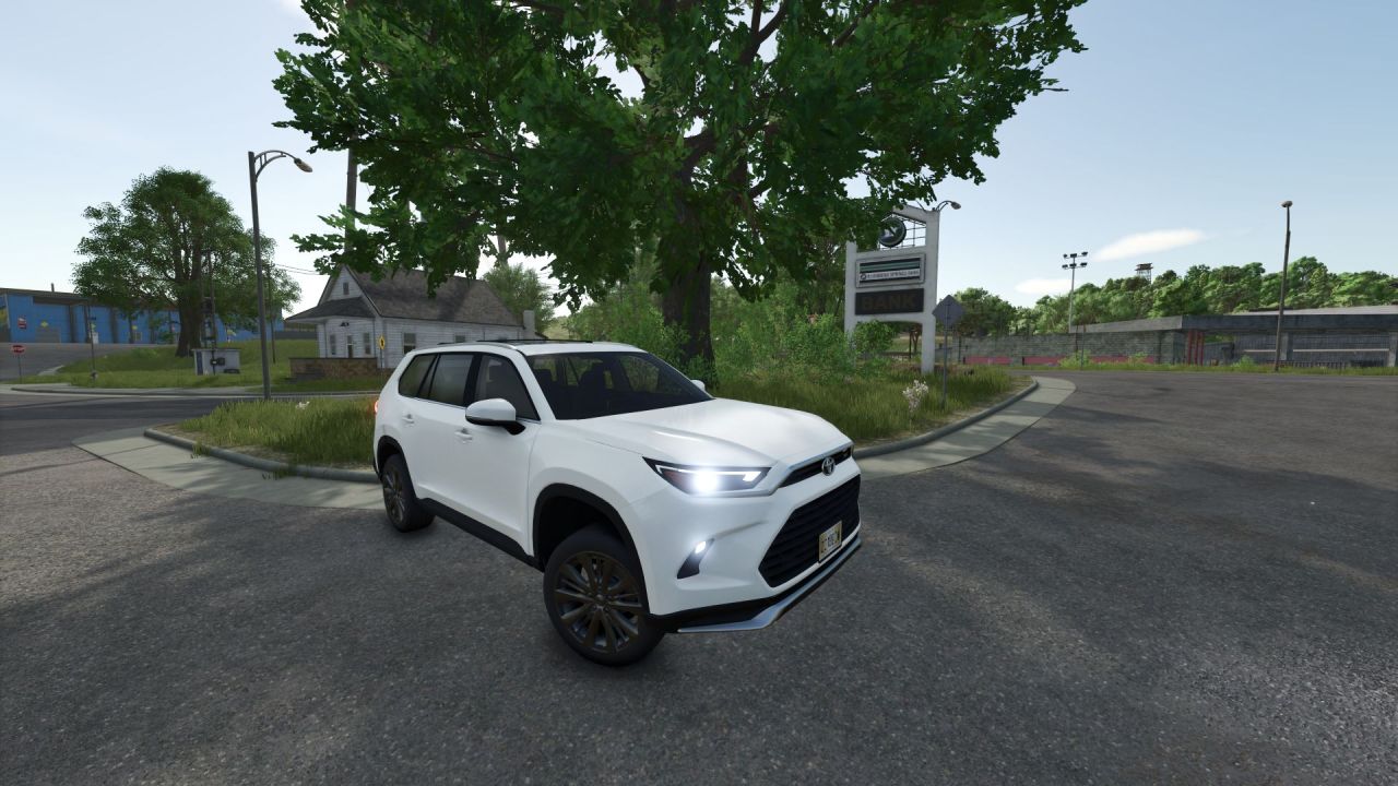 Автомобіль Toyota Grand Highlander для Farming Simulator 25