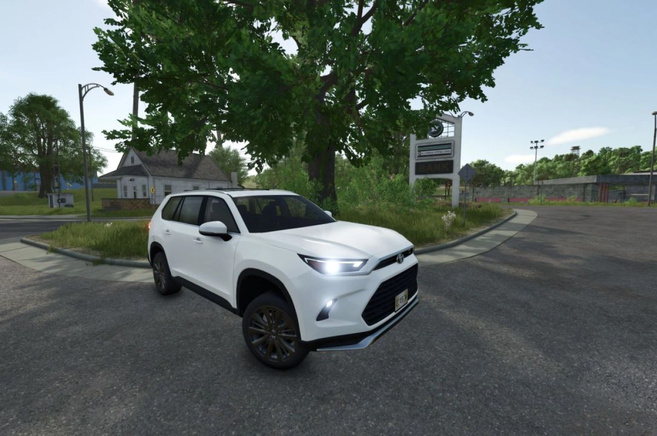 Автомобіль Toyota Grand Highlander для Farming Simulator 25