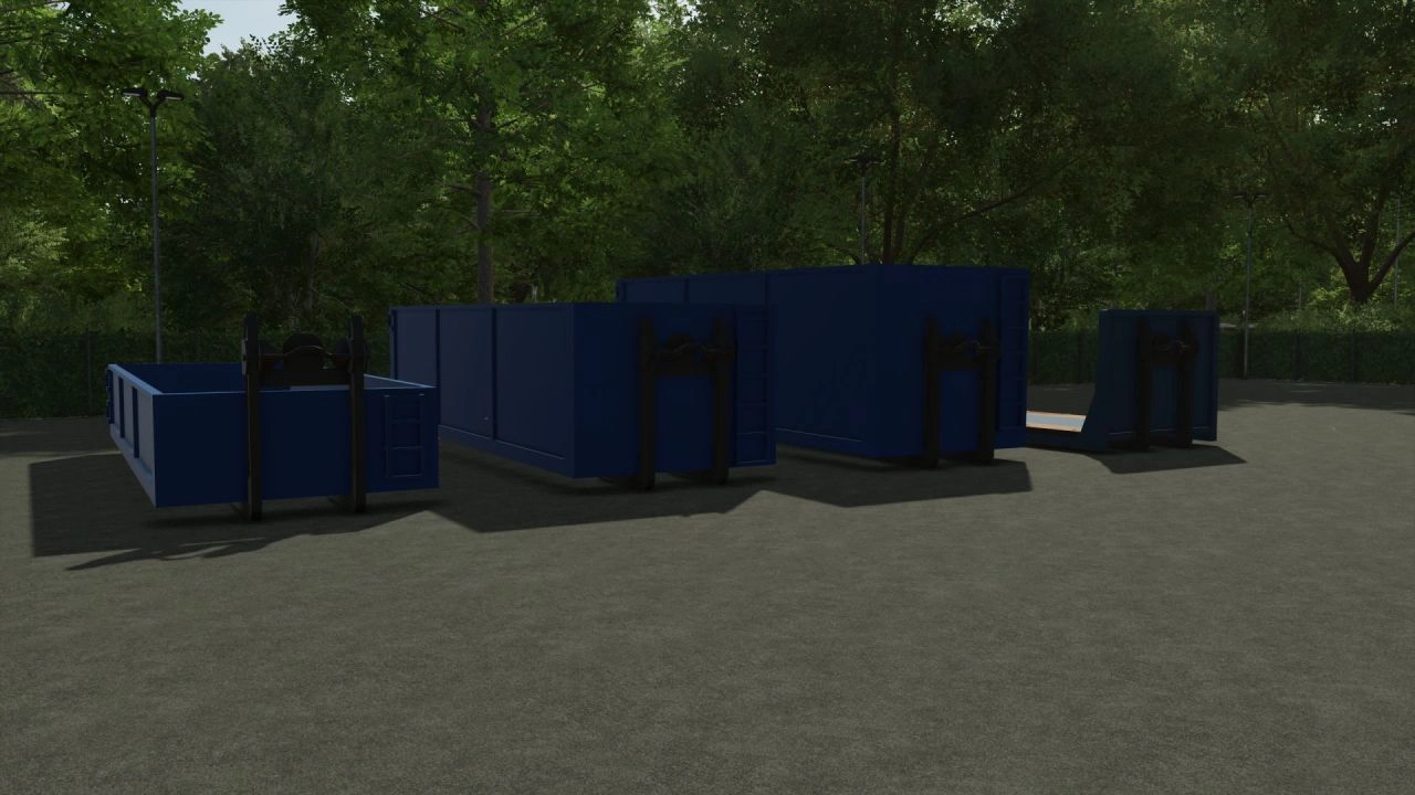 Контейнерний пак HKL для Farming Simulator 25