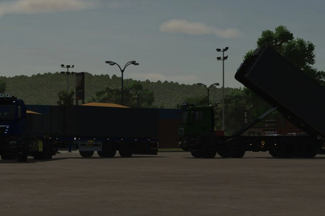 Контейнерний пак HKL для Farming Simulator 25