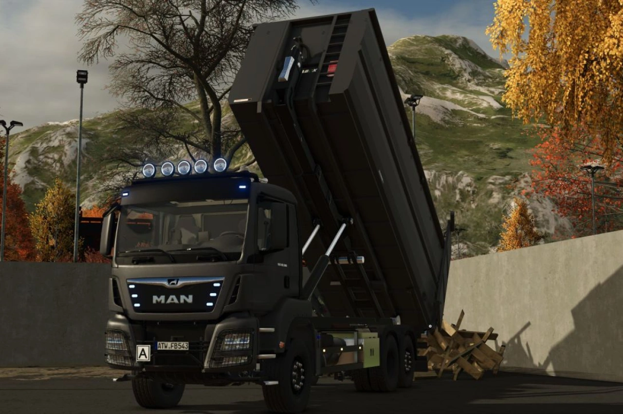 Вантажівка MAN TGS HKL Pack для Farming Simulator 25