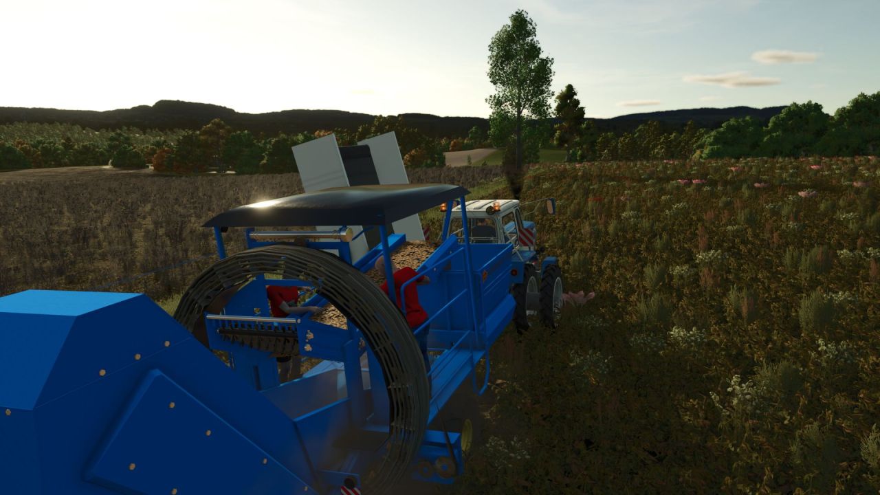 Mähdrescher Fortschritt E689 für Farming Simulator 25