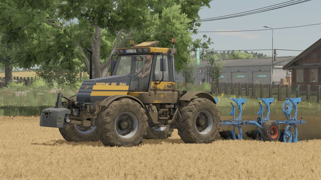 Трактор JCB Fastrac 150 для Farming Simulator 25