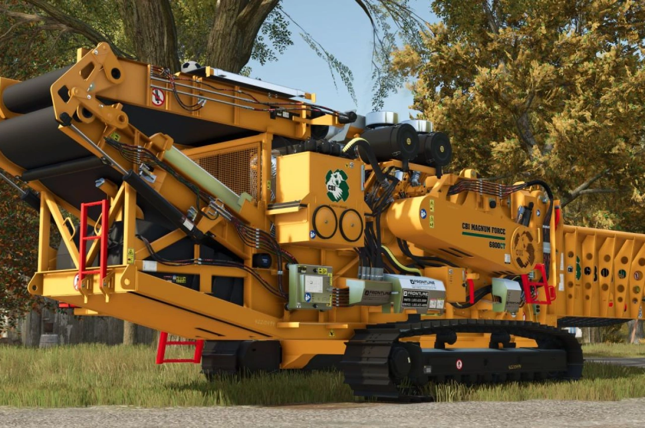 Горизонтальний подрібнювач CBI 6800CT для Farming Simulator 25