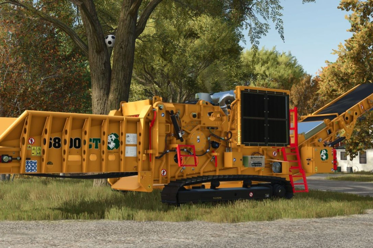 Горизонтальний подрібнювач CBI 6800CT для Farming Simulator 25