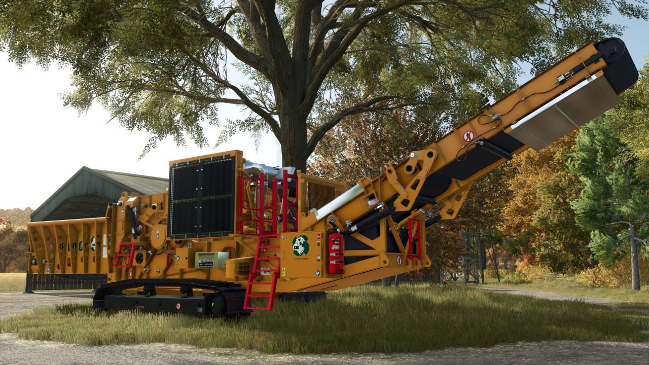 Horizontal Grinder CBI 6800CT for Farming Simulator 25