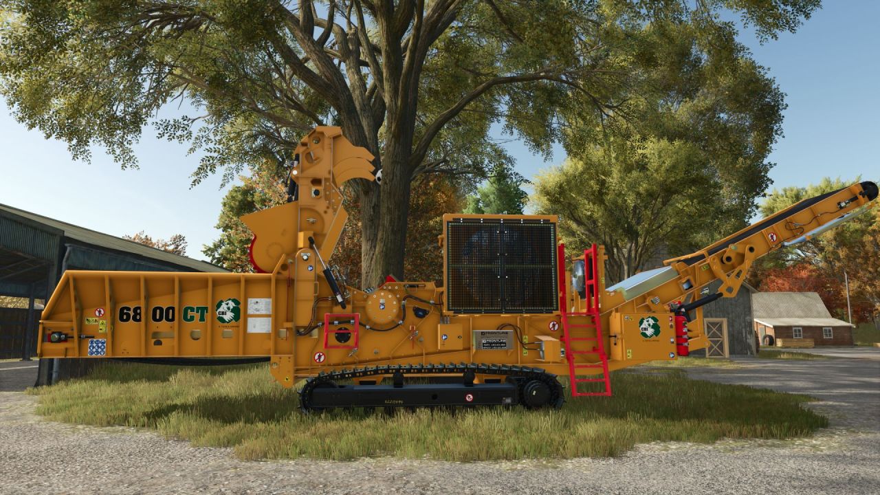 Horizontal Grinder CBI 6800CT for Farming Simulator 25