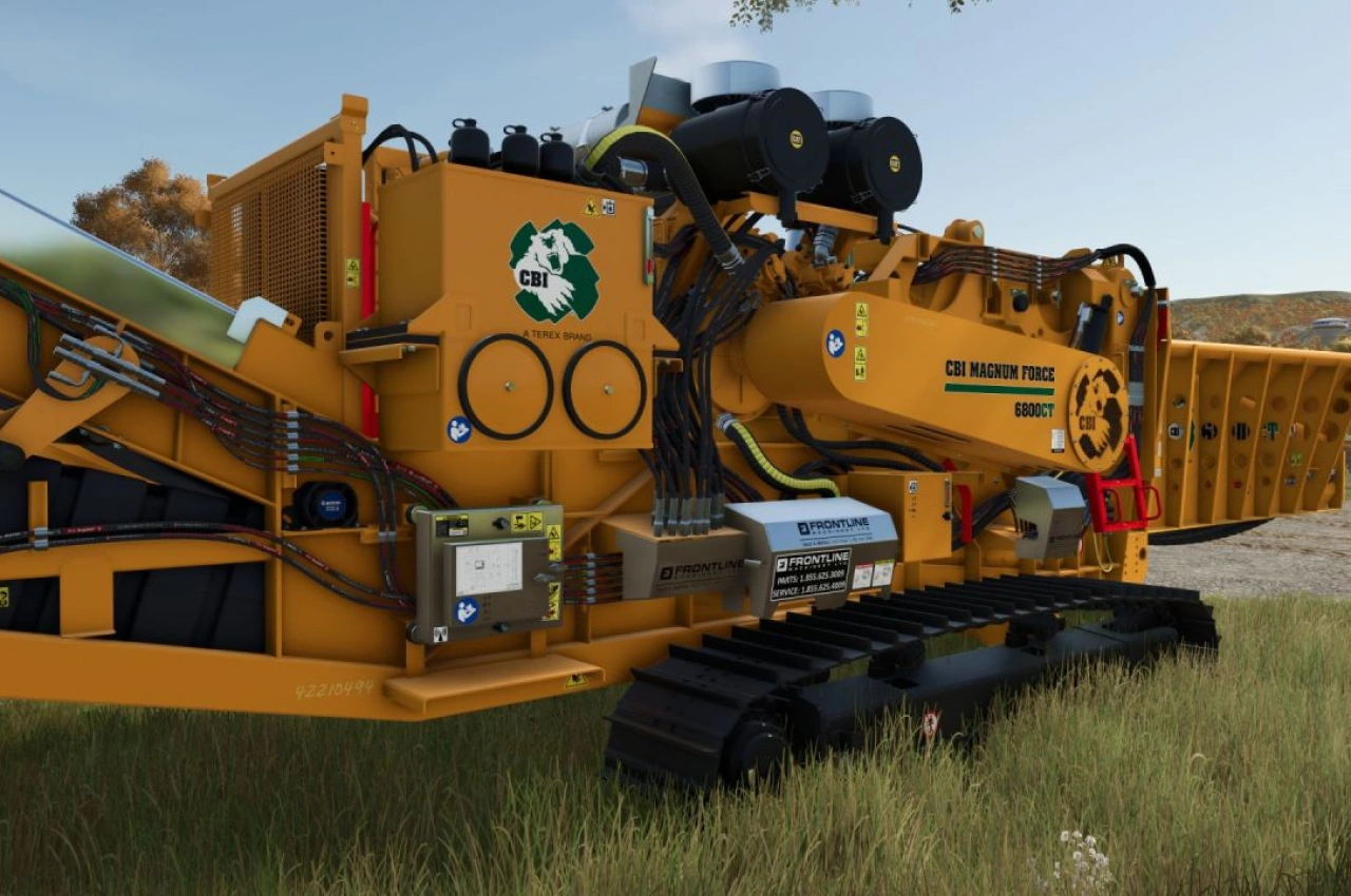 Горизонтальний подрібнювач CBI 6800CT для Farming Simulator 25