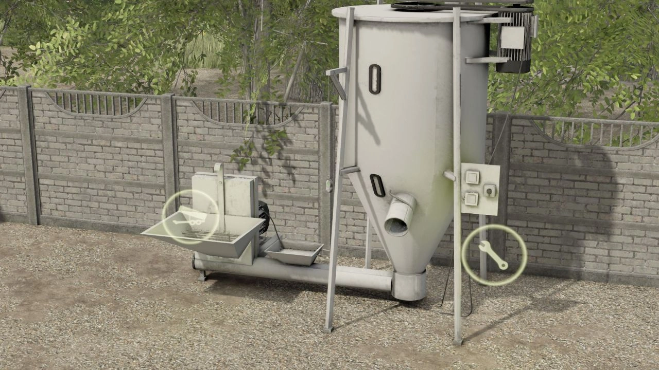 Змішувач кормів для корів VuleX для Farming Simulator 25