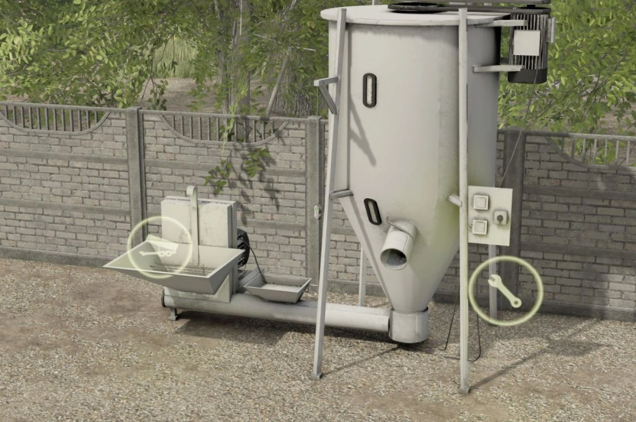 Змішувач кормів для корів VuleX для Farming Simulator 25