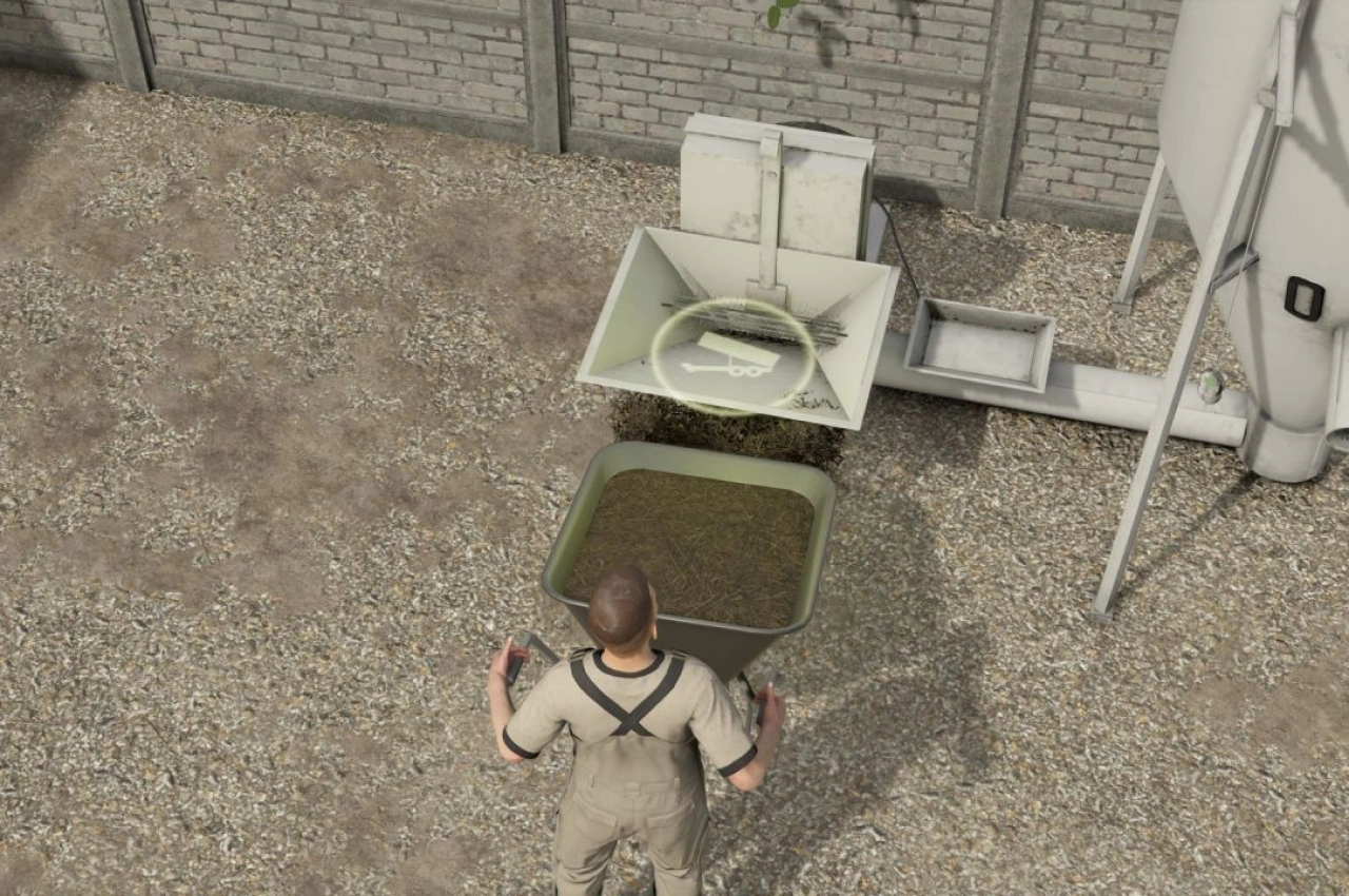 Змішувач кормів для корів VuleX для Farming Simulator 25