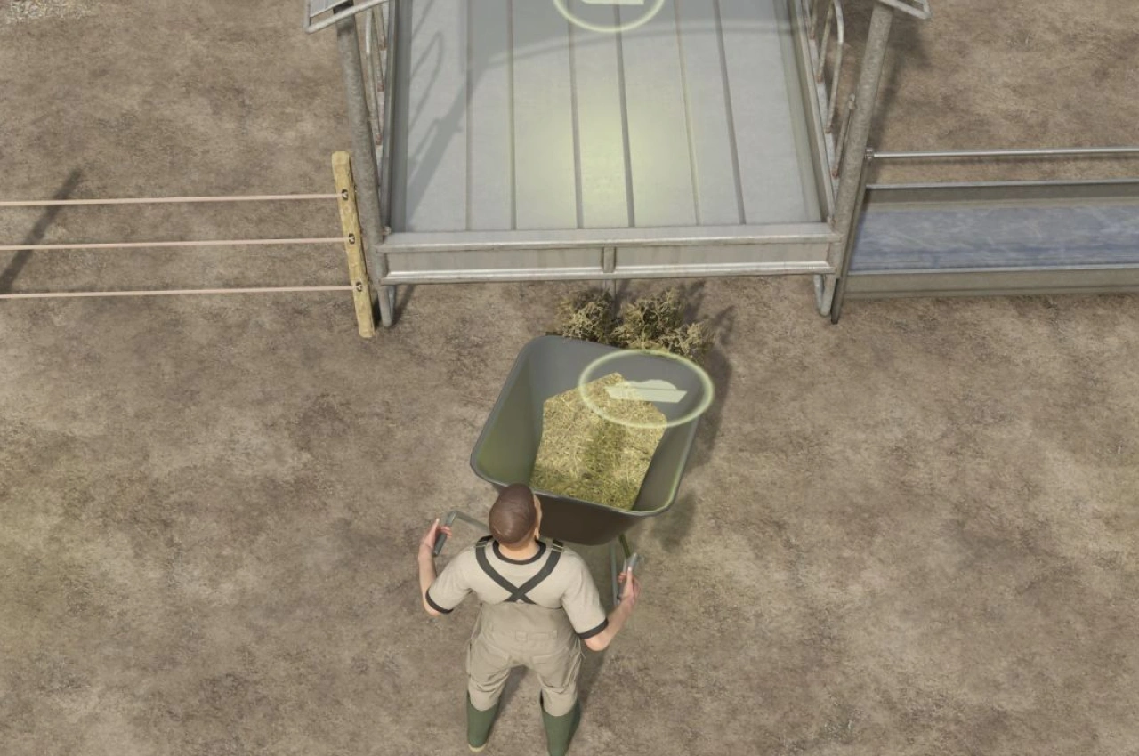 Змішувач кормів для корів VuleX для Farming Simulator 25