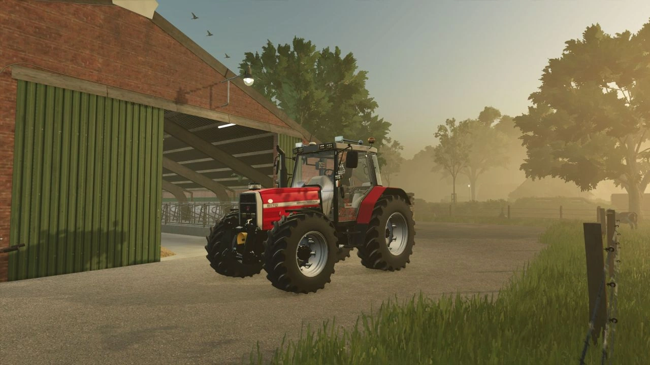 Трактор Massey Ferguson 6170 Edit для Farming Simulator 25