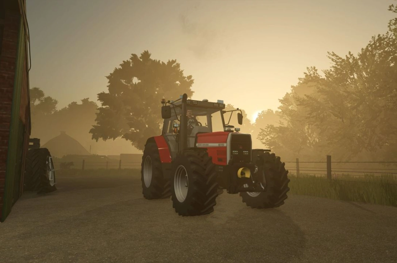 Трактор Massey Ferguson 6170 Edit для Farming Simulator 25