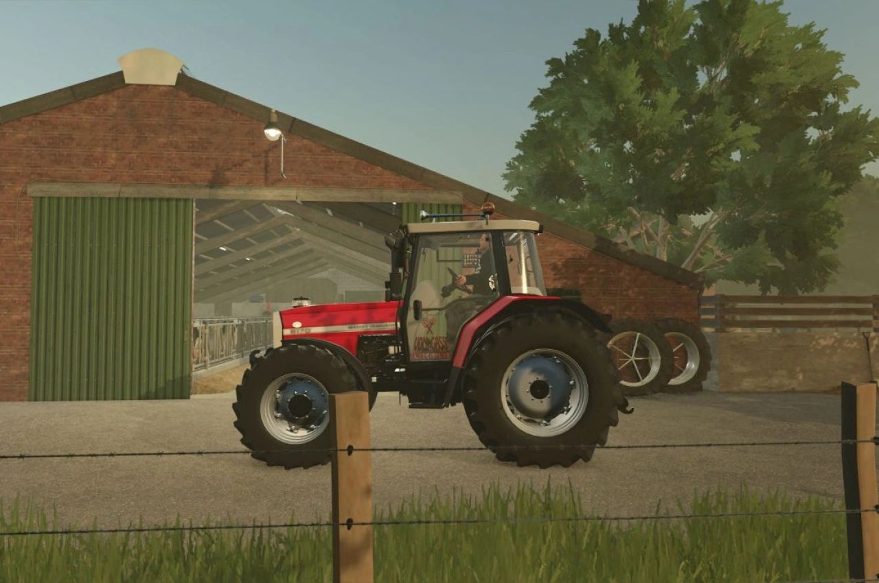 Трактор Massey Ferguson 6170 Edit для Farming Simulator 25