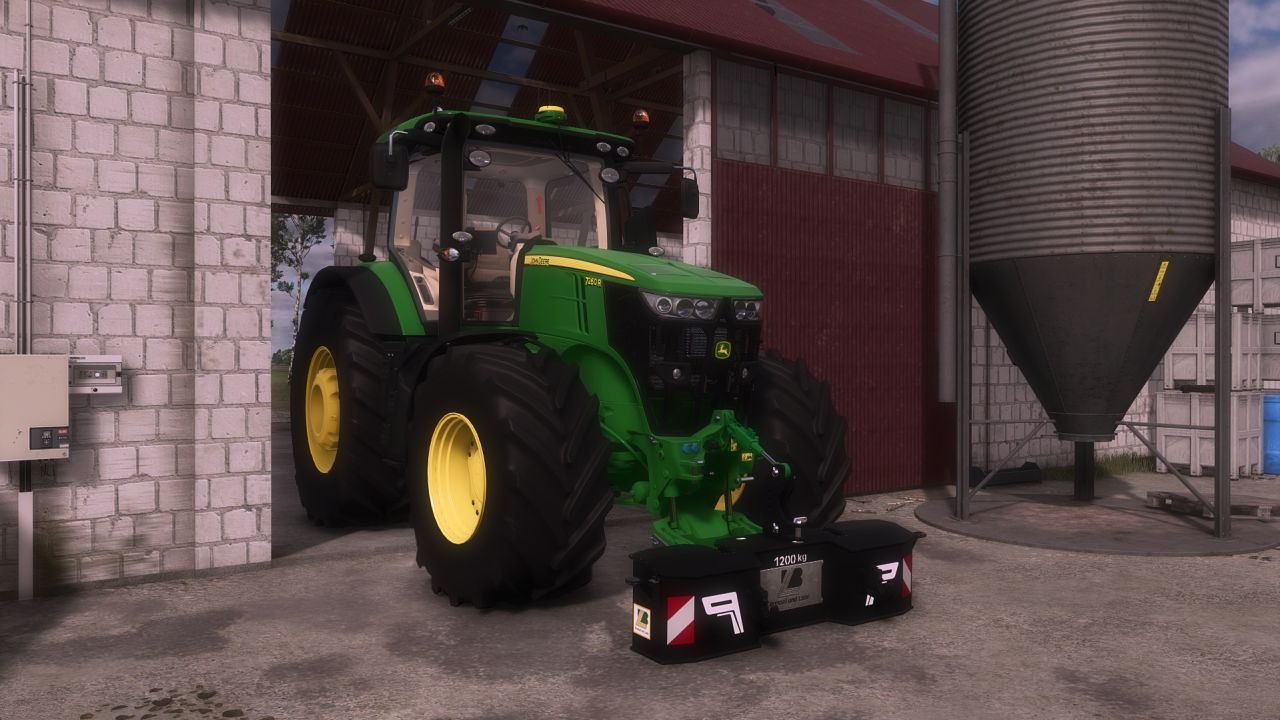 Трактор John Deere 7R 2011 для Farming Simulator 25