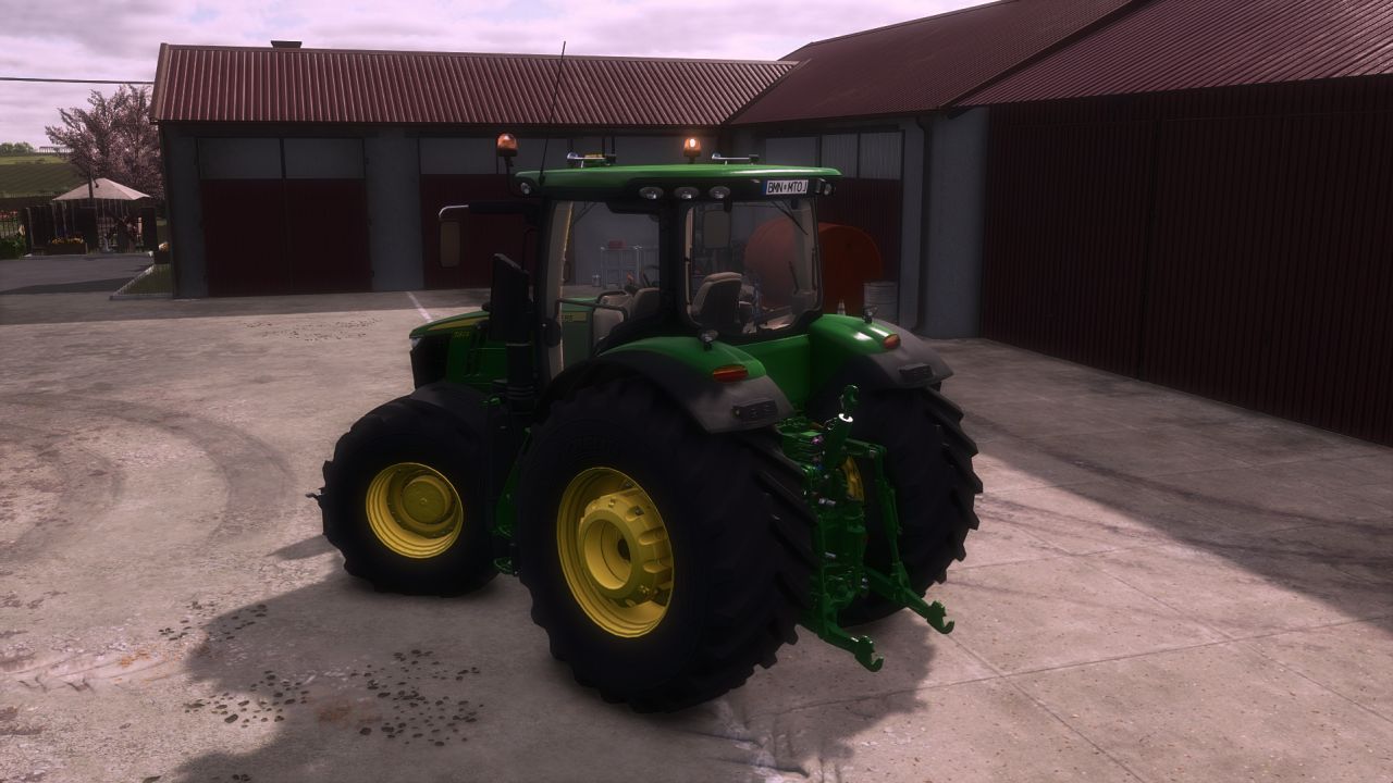 Трактор John Deere 7R 2011 для Farming Simulator 25
