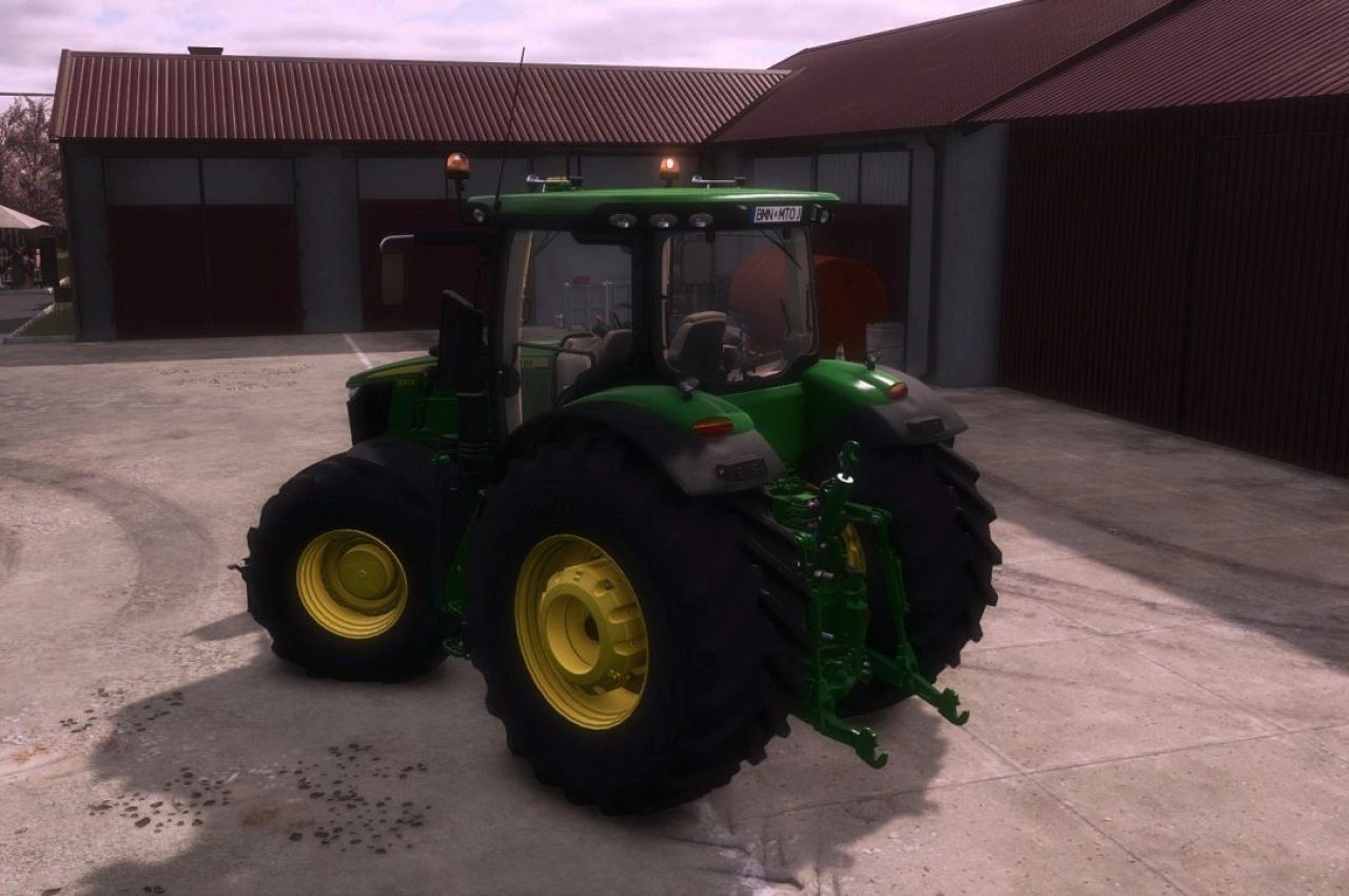 Трактор John Deere 7R 2011 для Farming Simulator 25