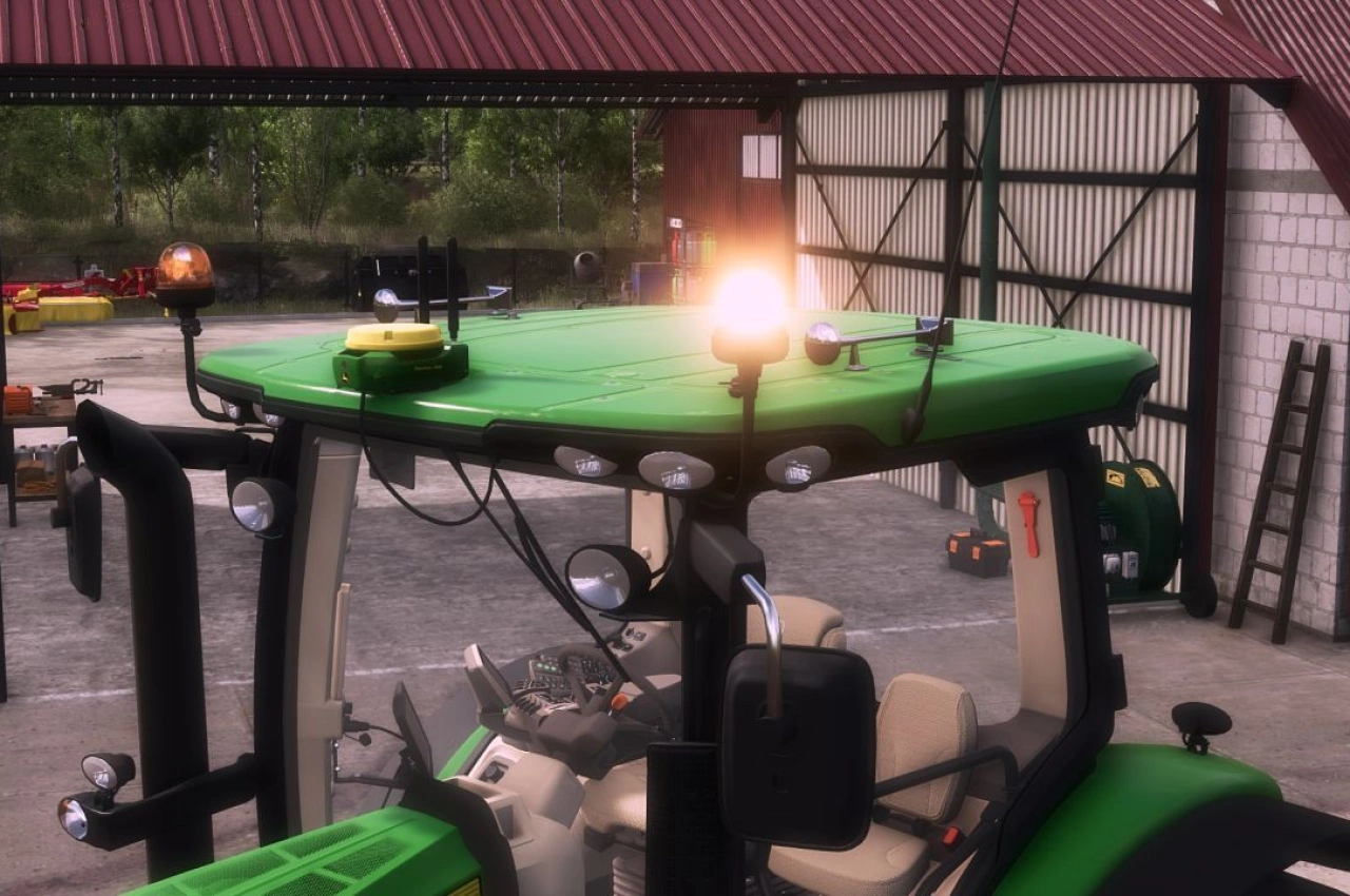 Трактор John Deere 7R 2011 для Farming Simulator 25