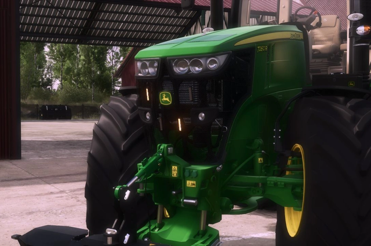 Трактор John Deere 7R 2011 для Farming Simulator 25