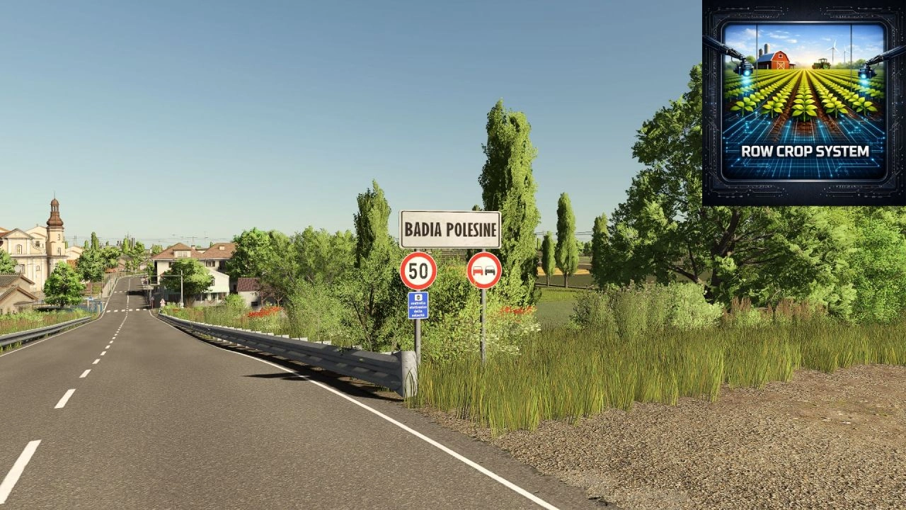Карта Polesine RCS для Farming Simulator 25
