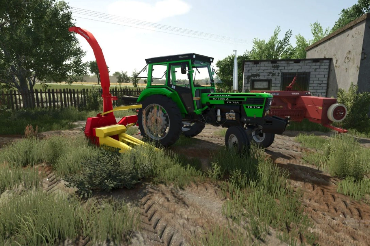 Трактор Torpedo 7506 для Farming Simulator 25