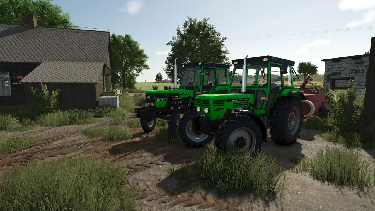Трактор Torpedo 7506 для Farming Simulator 25