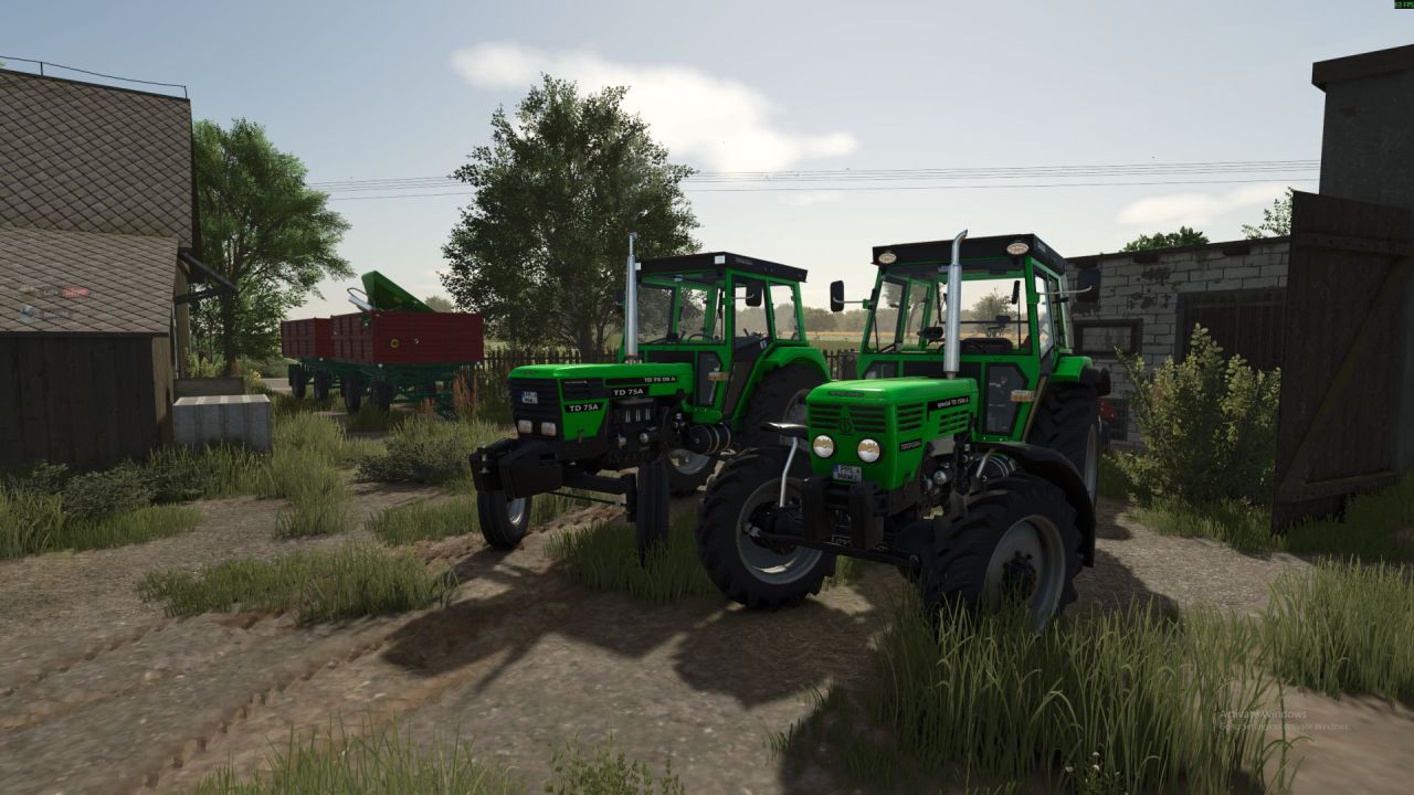 Трактор Torpedo 7506 для Farming Simulator 25