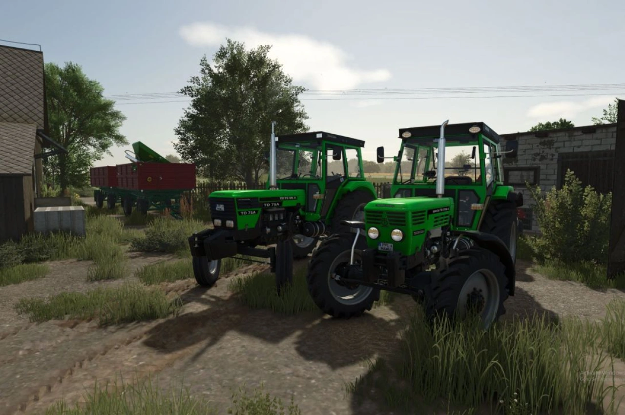 Трактор Torpedo 7506 для Farming Simulator 25