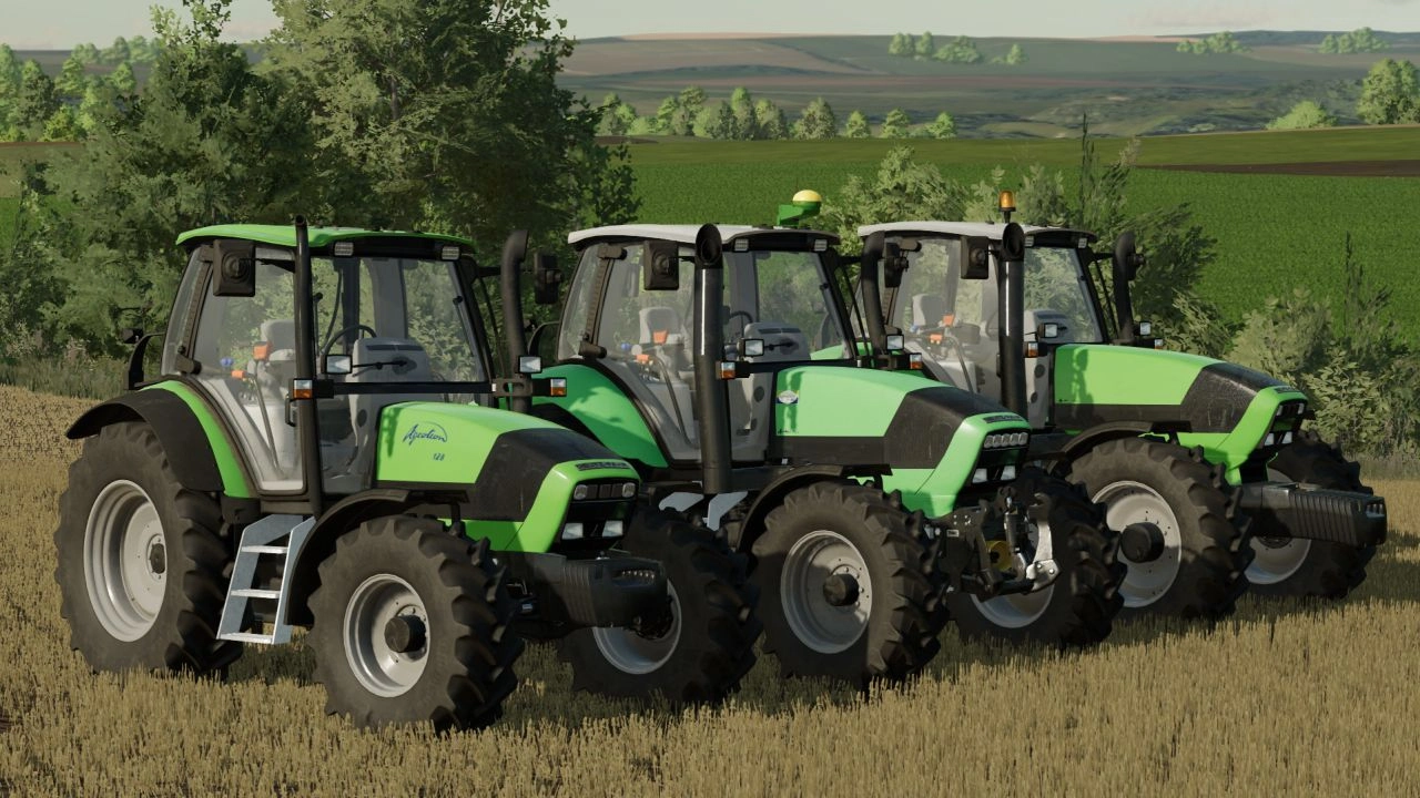 Трактор Deutz Fahr Agrotron Pack для Farming Simulator 22