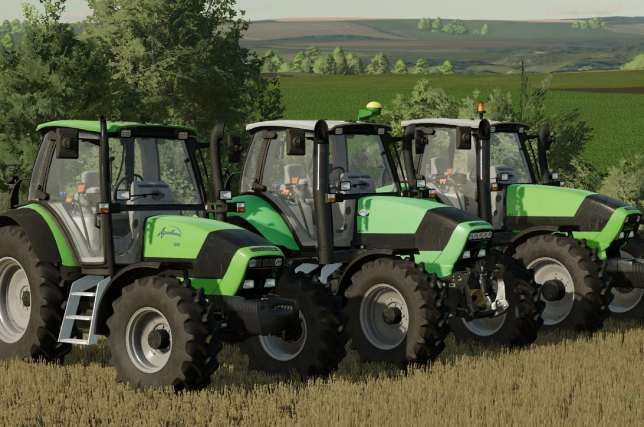 Трактор Deutz Fahr Agrotron Pack для Farming Simulator 22