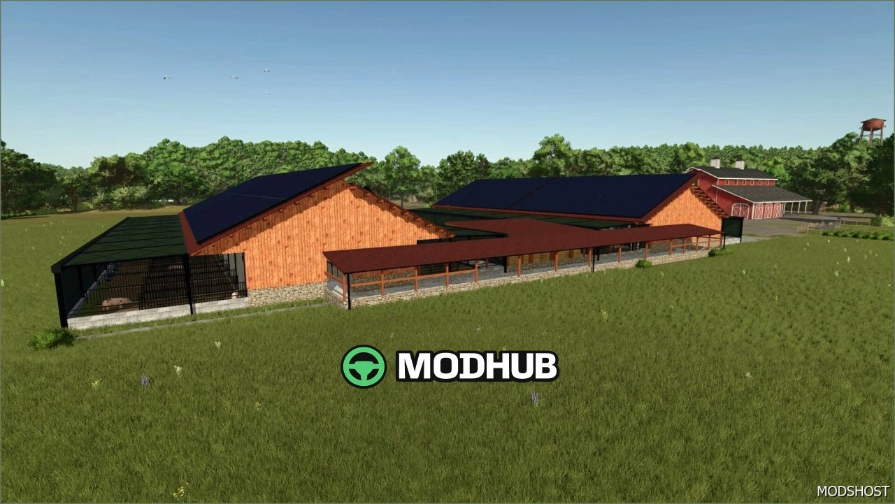 Автоматизована свинарня для Farming Simulator 25