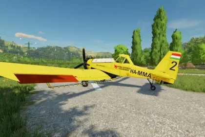 Легендарний Літак PZL-Mielec M18 Dromader для Farming Simulator 25 — Керуй та Літай! — 2