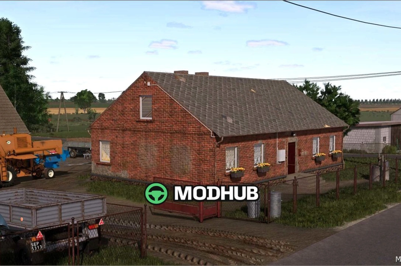Стара німецька будівля для Farming Simulator 25