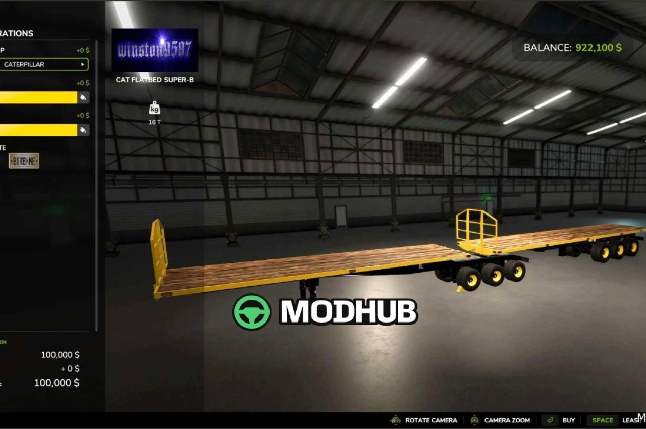 Причепи CAT Pack для Farming Simulator 25