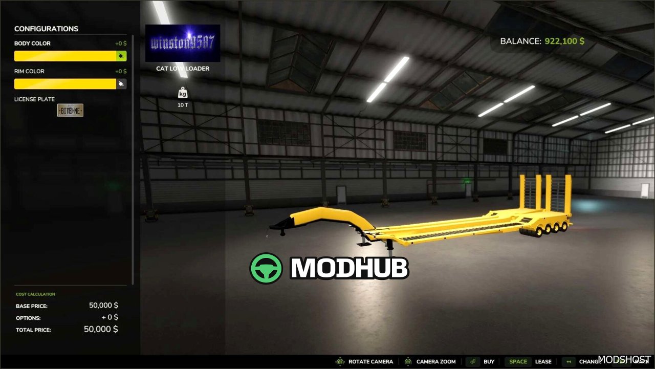 CAT Pack FS25 Trailer Mod for Farming Simulator 25