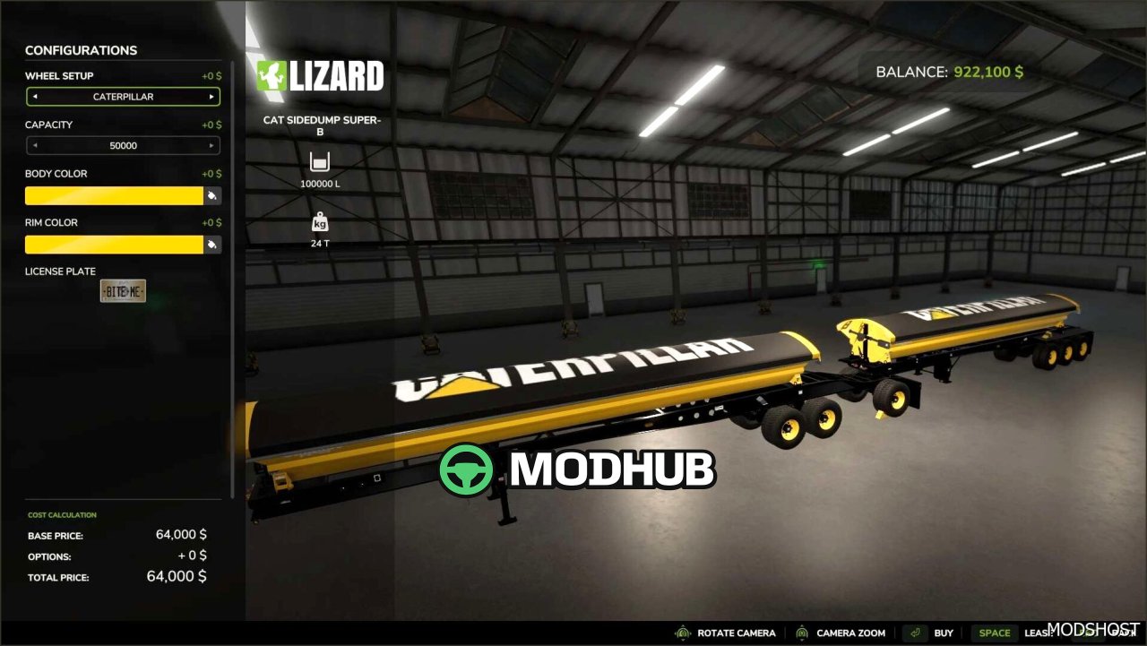 CAT Pack FS25 Trailer Mod for Farming Simulator 25