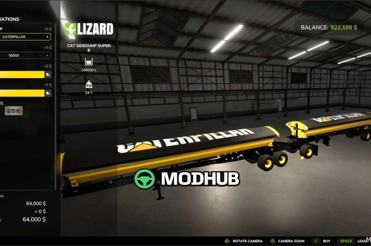 Причепи CAT Pack для Farming Simulator 25