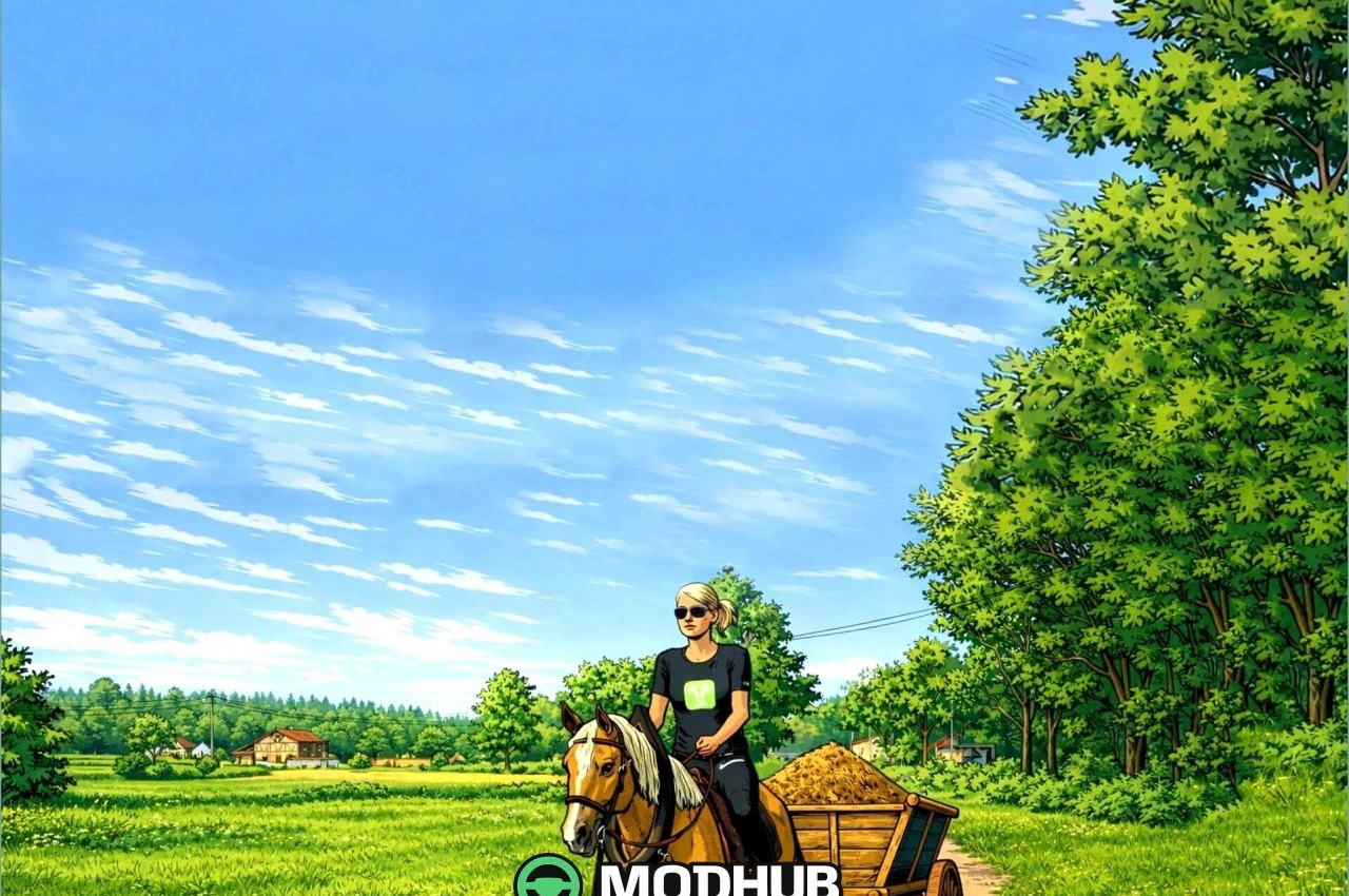 Карта HOF Bergmann (Весняне оновлення) V1.4 для Farming Simulator 25