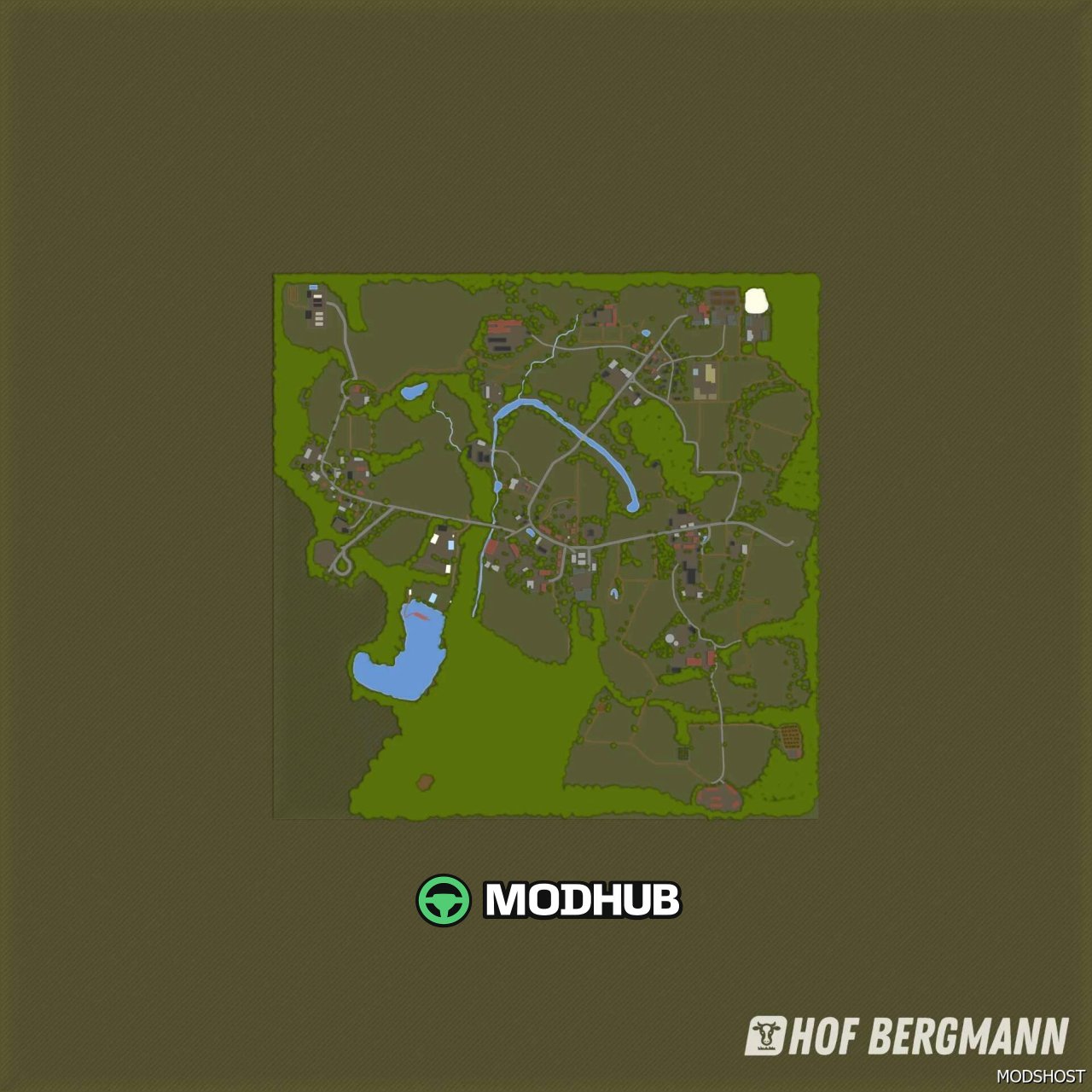 Mapa HOF Bergmann (Wiosenna aktualizacja) V1.4 do Farming Simulator 25